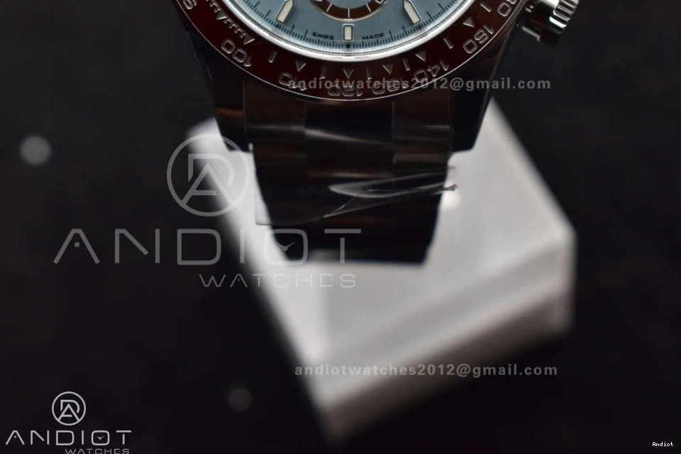 Clone Bracelet Ice Asian SS Markers Dial DD4131 SS on Sticks 904L Best Edition Blue 904L 126506 Daytona 1:1 VSF Super 0511